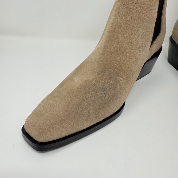 New Rag & Bone Joni Suede Chelsea Boots Sz 38.5 / 8.5 - Picture 10 of 14